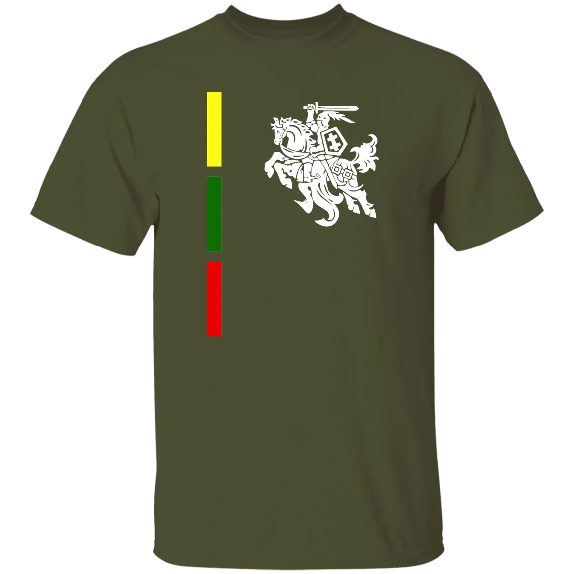 Warrior Vytis - Men's Classic Short Sleeve T-Shirt