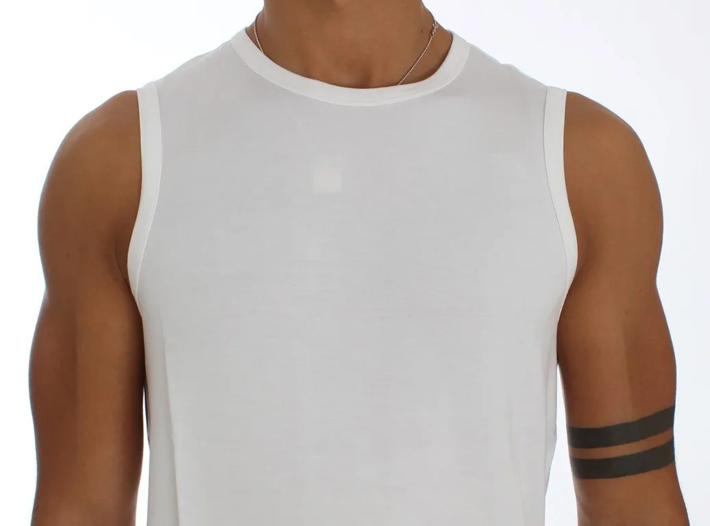 White Modal Stretch T-shirt