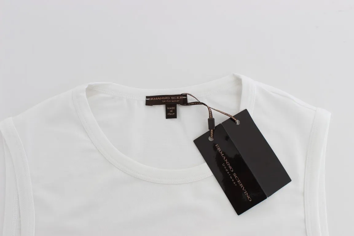 White Modal Stretch T-shirt