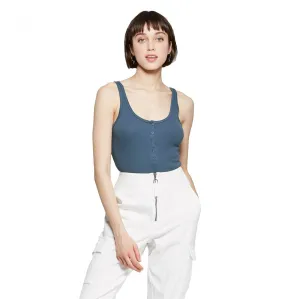 Wild Fable Women's Snap Placket Tank Top