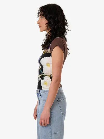 Women's Dalia Club Tee - Coffee