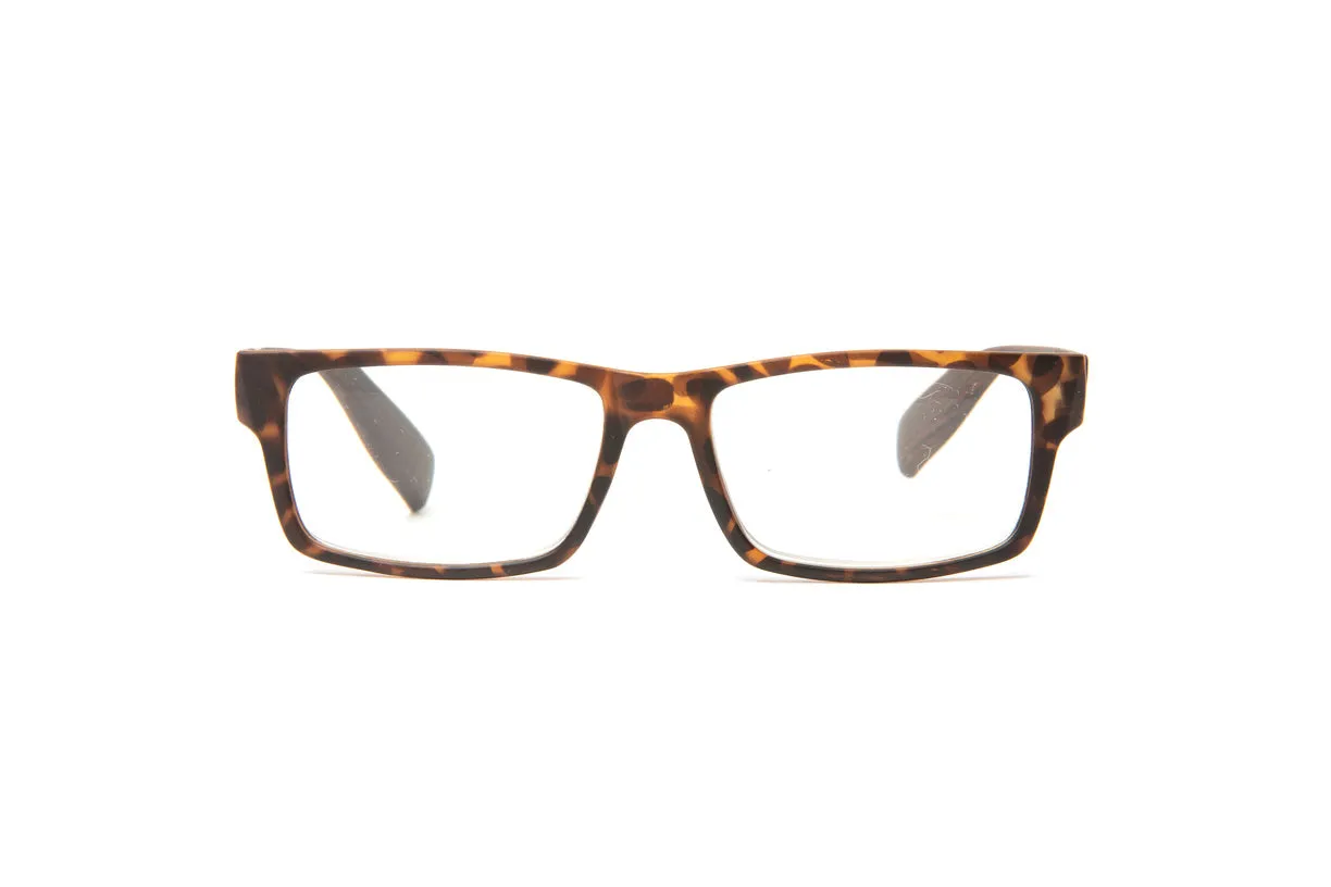Wynwood Matte Tortoise/ Dark Wood Grain Reading Glasses