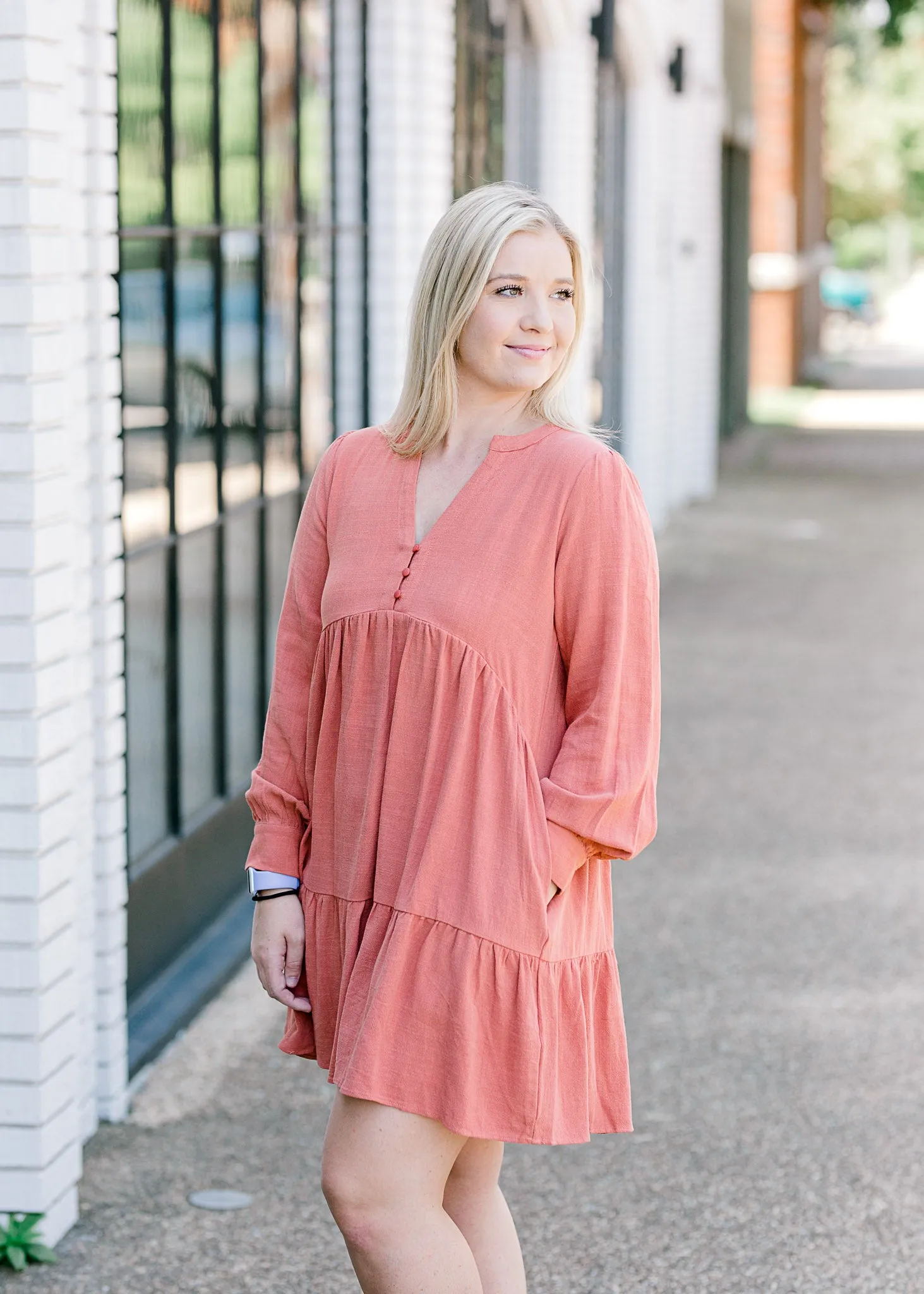 X Sienna Sun Long Sleeve Dress
