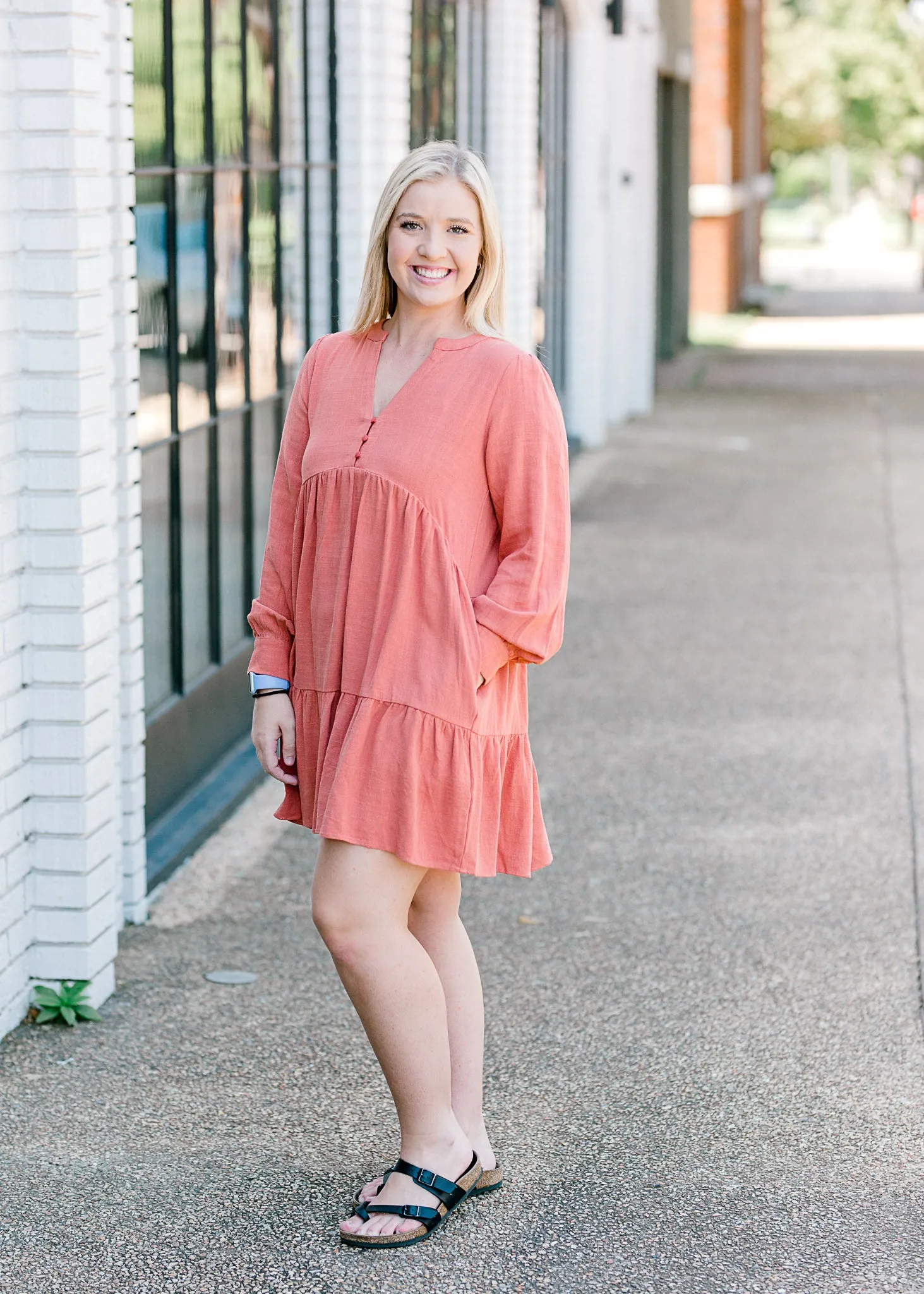 X Sienna Sun Long Sleeve Dress
