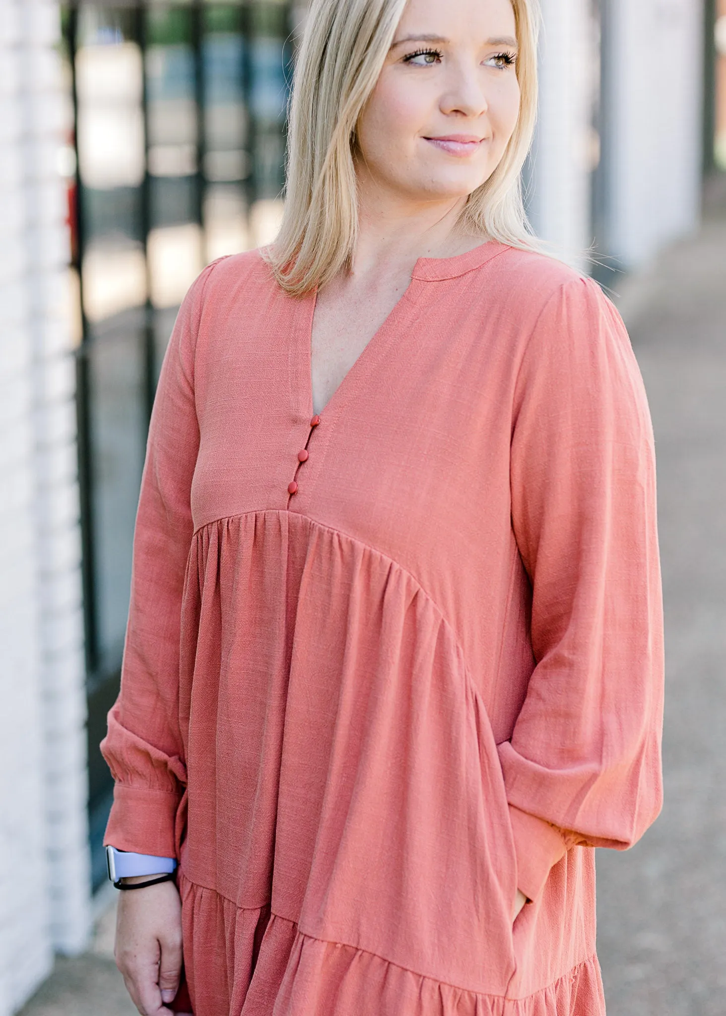 X Sienna Sun Long Sleeve Dress