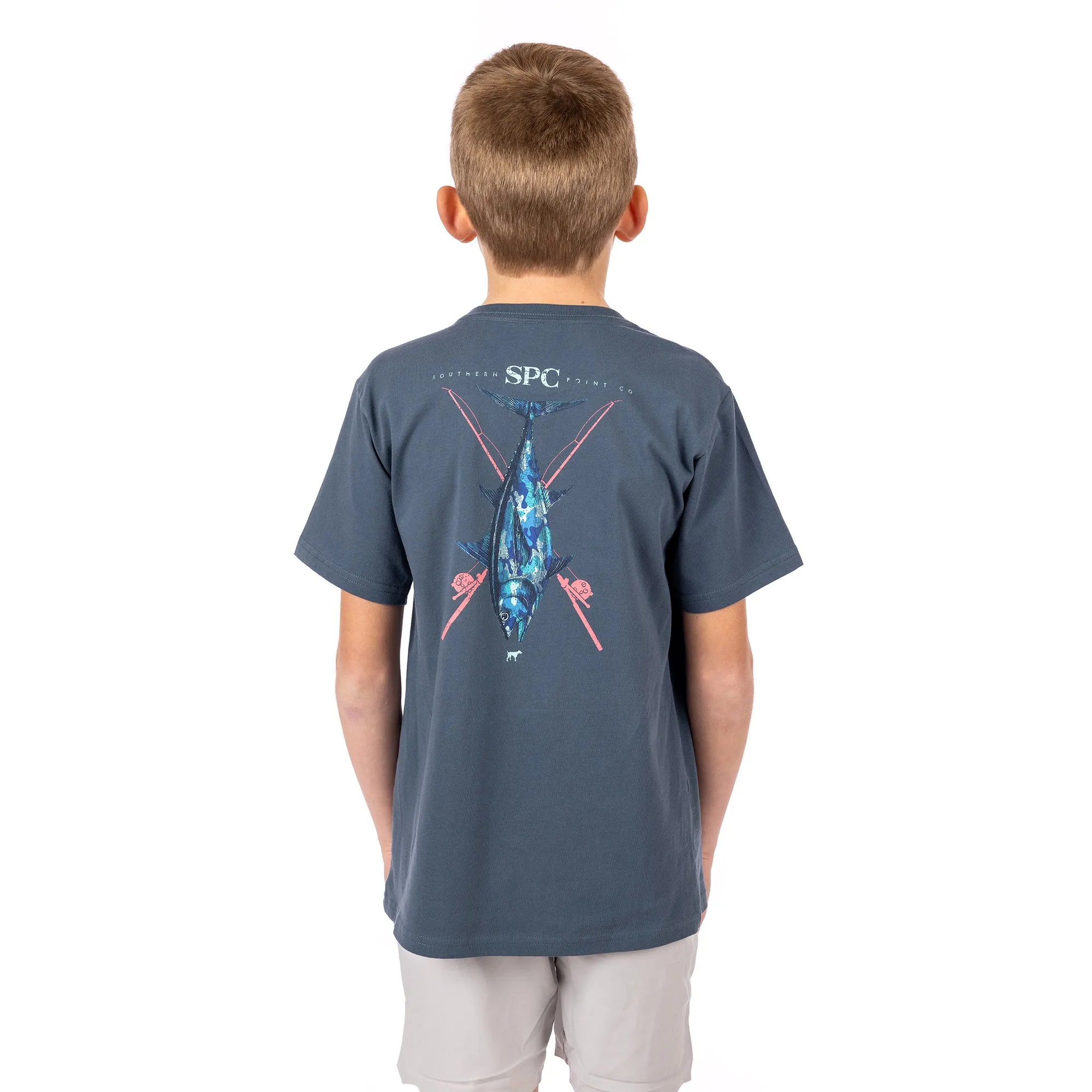 Youth Camo Tuna SHORT SLEEVE TEE FINAL SALE