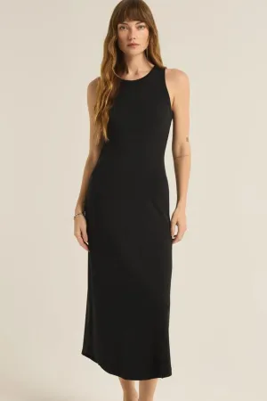 Z Supply: Goodwin Midi Dress in Black