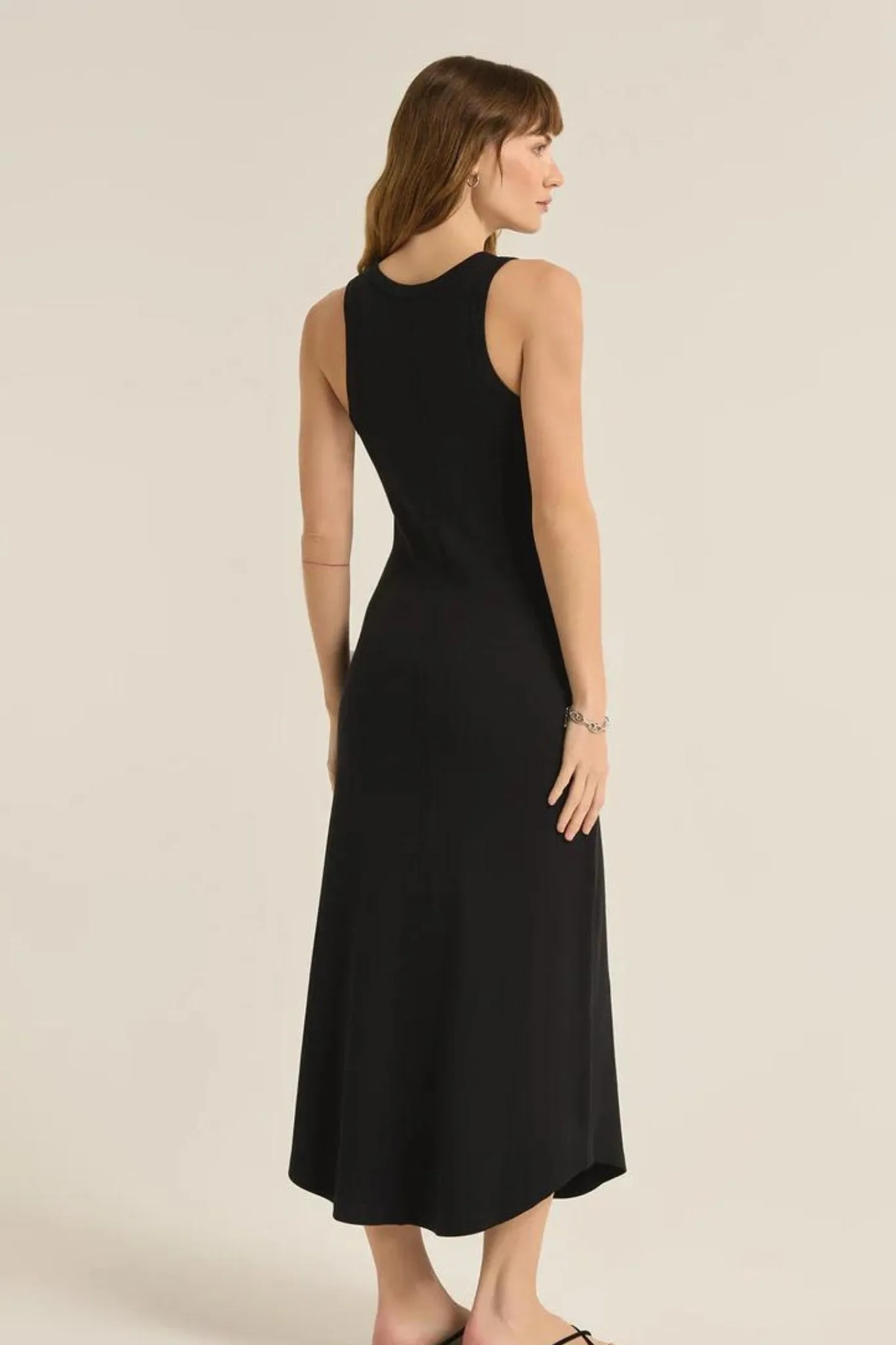 Z Supply: Goodwin Midi Dress in Black