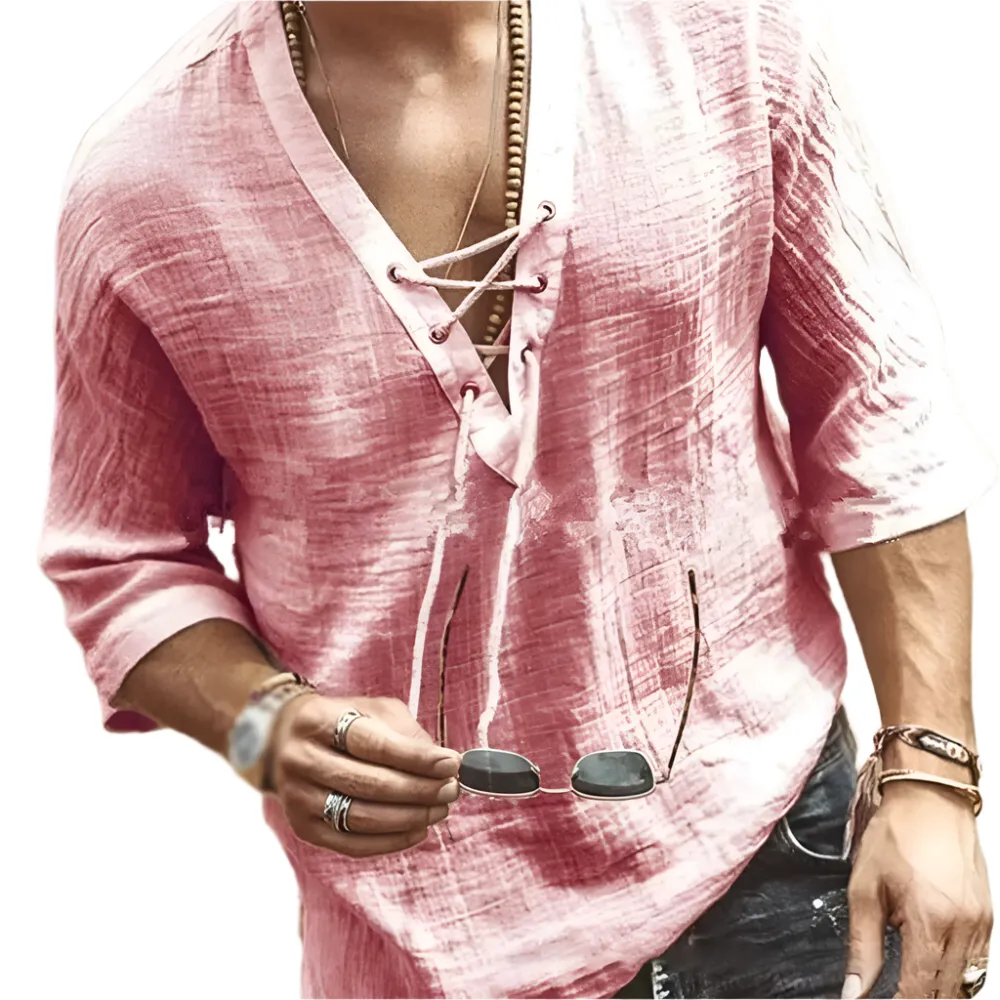 Zaldy – Casual Linen Shirt for Men