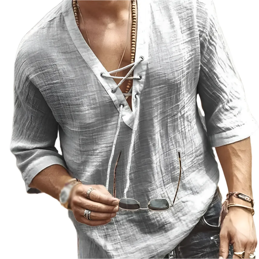 Zaldy – Casual Linen Shirt for Men