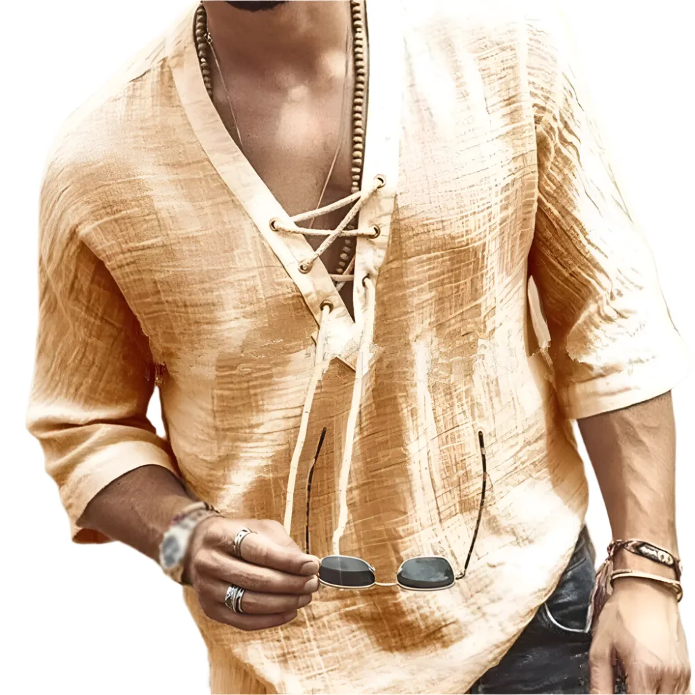 Zaldy – Casual Linen Shirt for Men