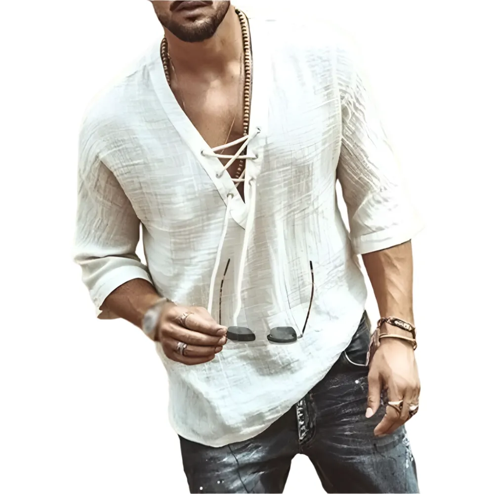 Zaldy – Casual Linen Shirt for Men