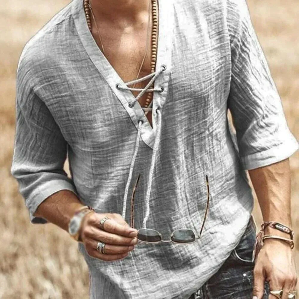 Zaldy – Casual Linen Shirt for Men