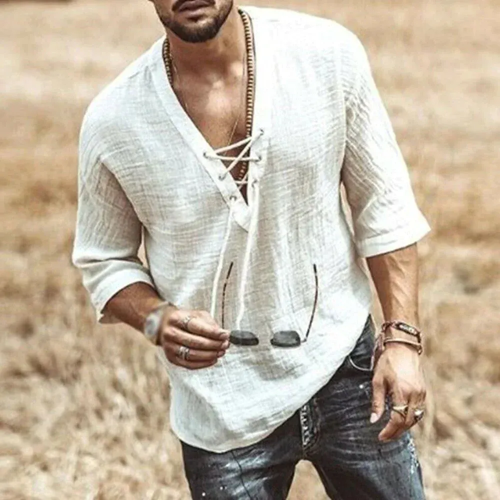 Zaldy – Casual Linen Shirt for Men