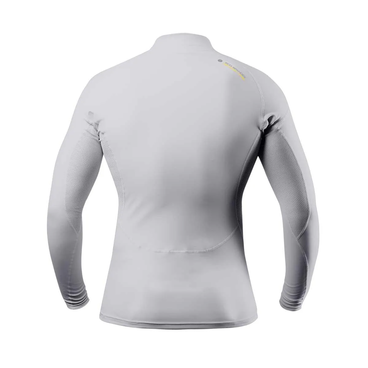 Zhik Mens Long Sleeve Spandex Rash Vest Top - Platinum