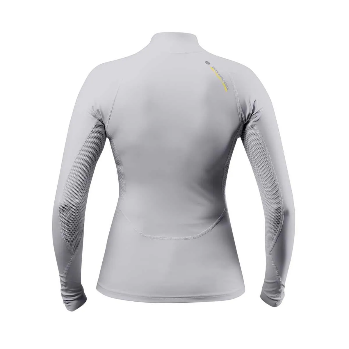 Zhik Womens Long Sleeve Spandex Rash Vest Top - Platinum